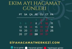 Hacamat Takvimi Hacamat Günleri Hacamat değerli günler